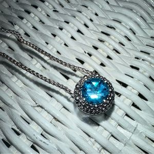 Michael Dawkins Topaz SS Necklace